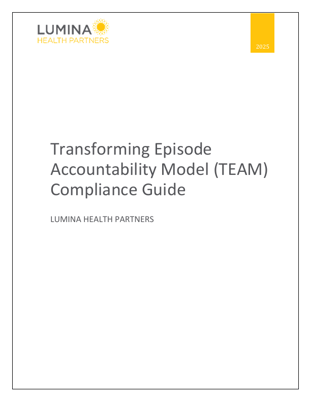 Cover Page of TEAM Compliance Guide